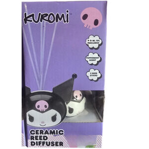 Sanrio Kuromi Face Ceramic Reed Diffuser New in Box